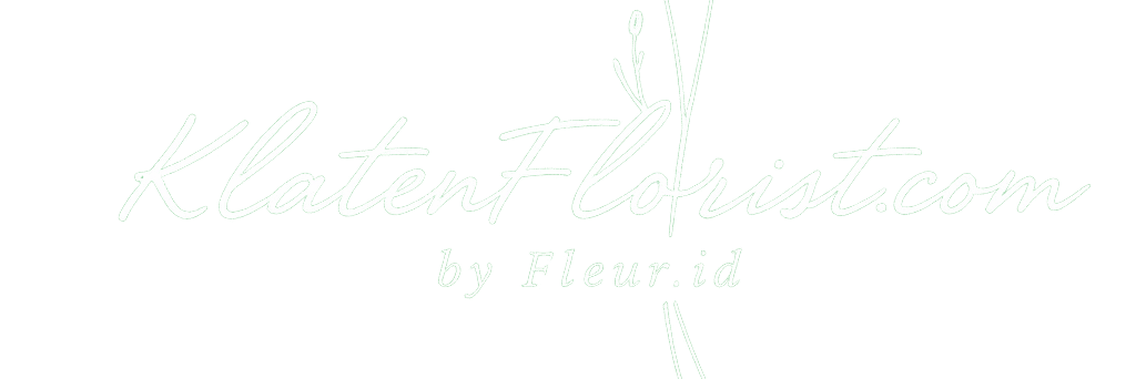 cropped KlatenFlorist.com logo putih