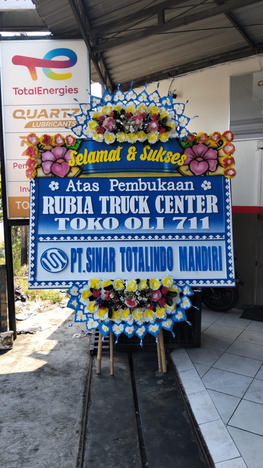 papan bunga selamat sukses grand opening