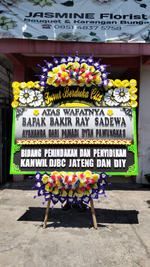 papan bunga turut berduka cita 6