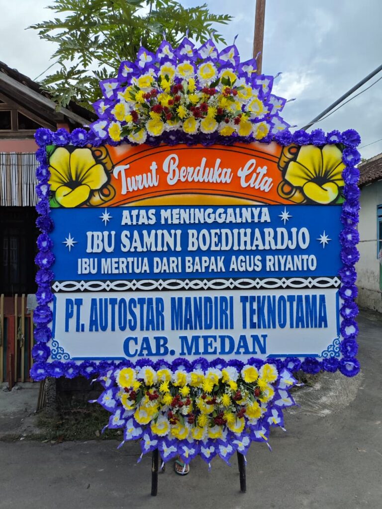 papan bunga turut berduka cita 8